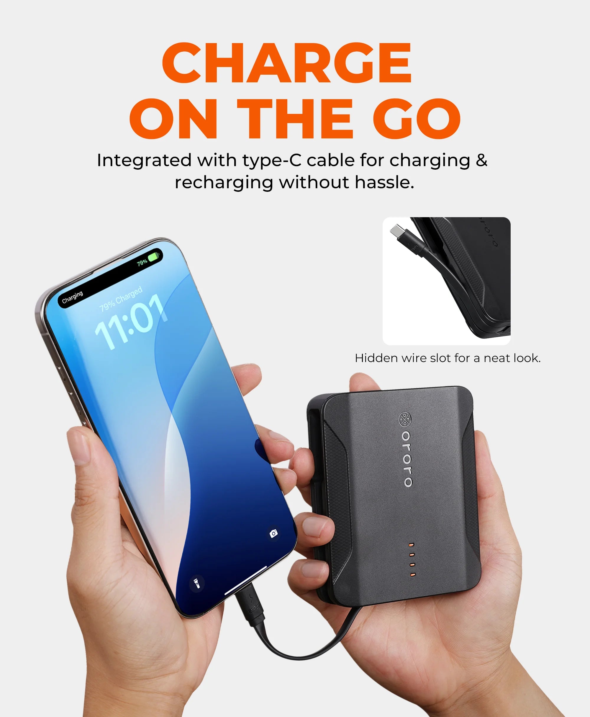 PD 7K Rechargeable Battery (USB-C, 30W Power Delivery), Thumbnail 4