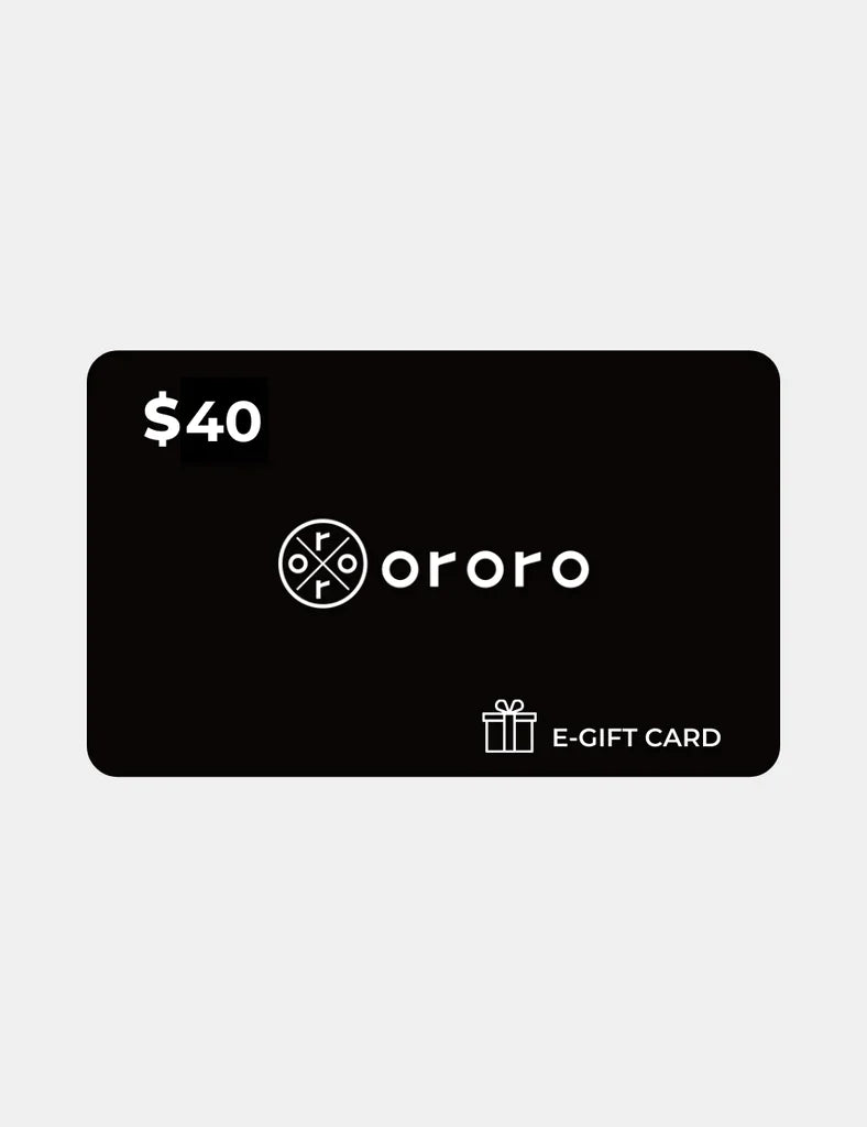 $40 ORORO E-Gift Card