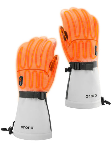 Buffalo Heated Gloves 2.0 - White