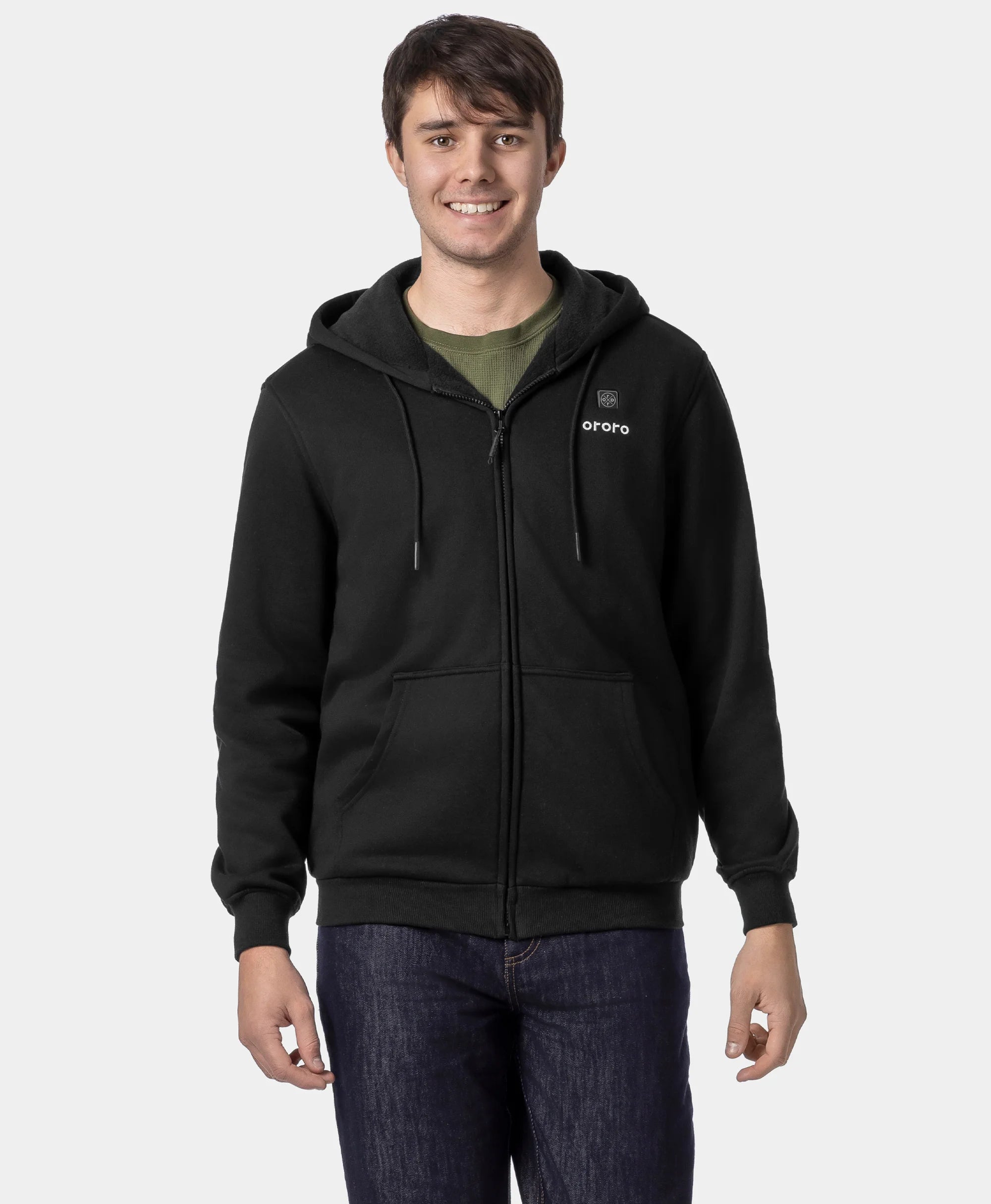 Element Unisex 4-Zone Fleece Heated Hoodie, Thumbnail 16