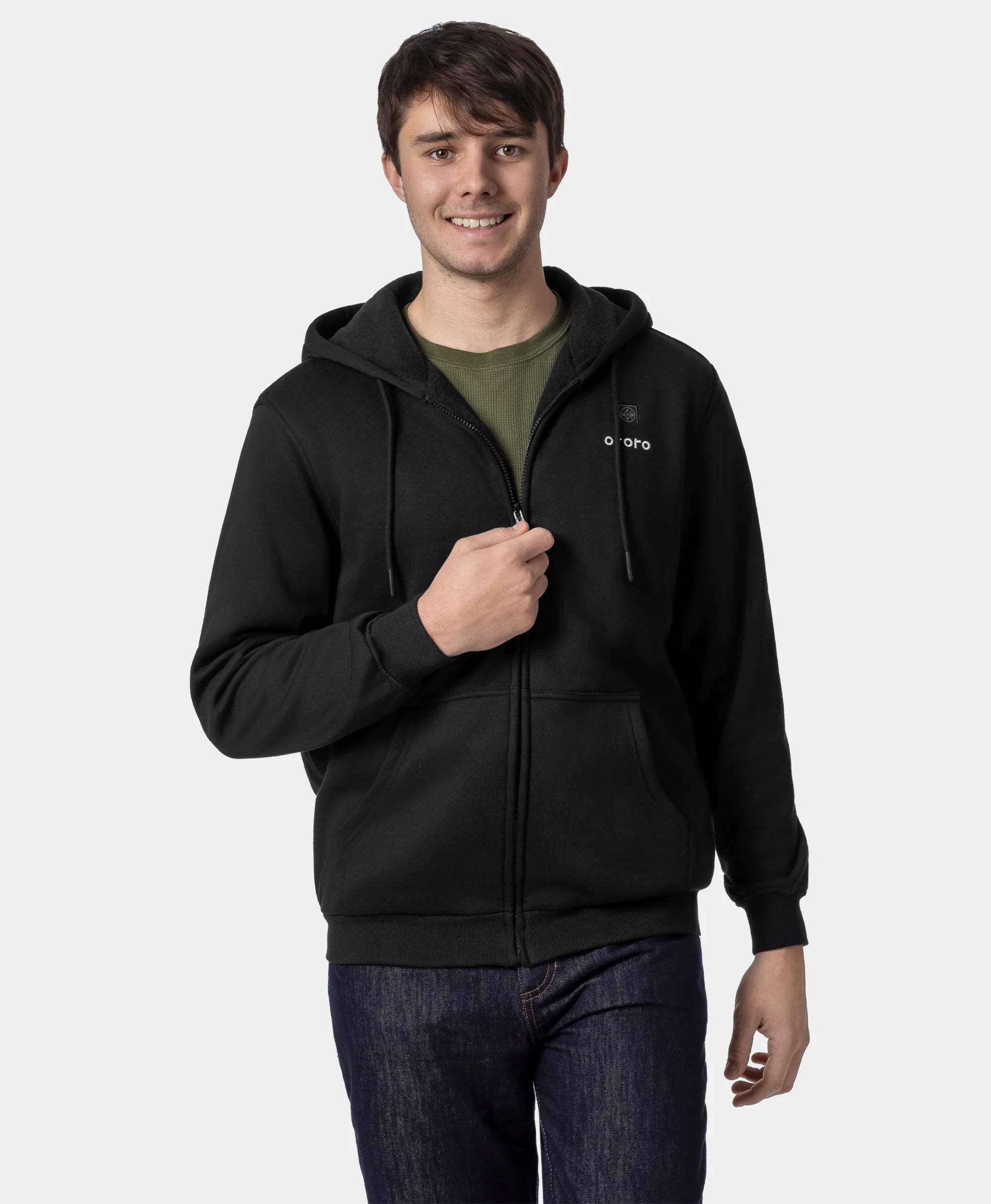 Element Unisex 4-Zone Fleece Heated Hoodie, Thumbnail 17
