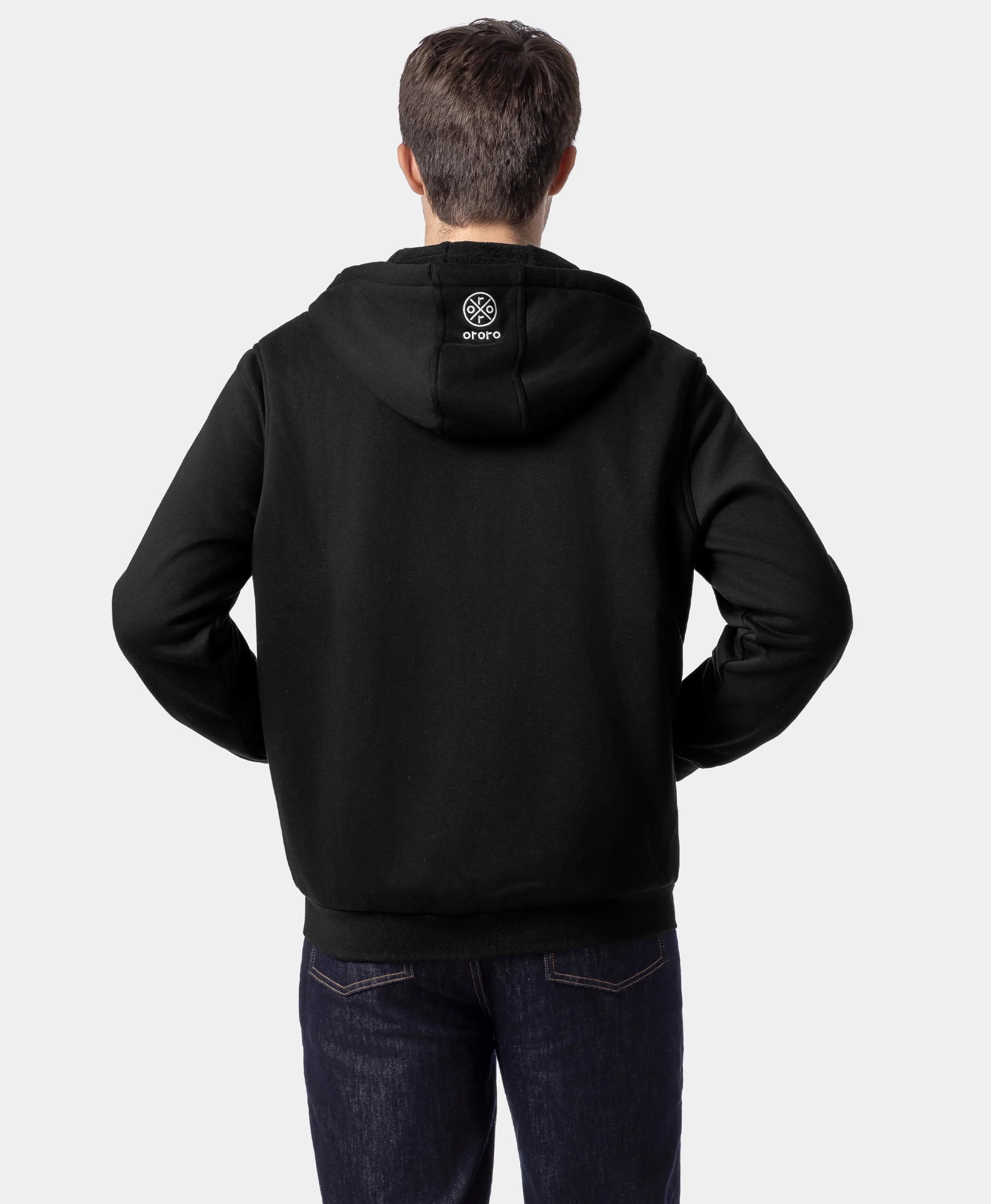 Element Unisex 4-Zone Fleece Heated Hoodie, Thumbnail 19