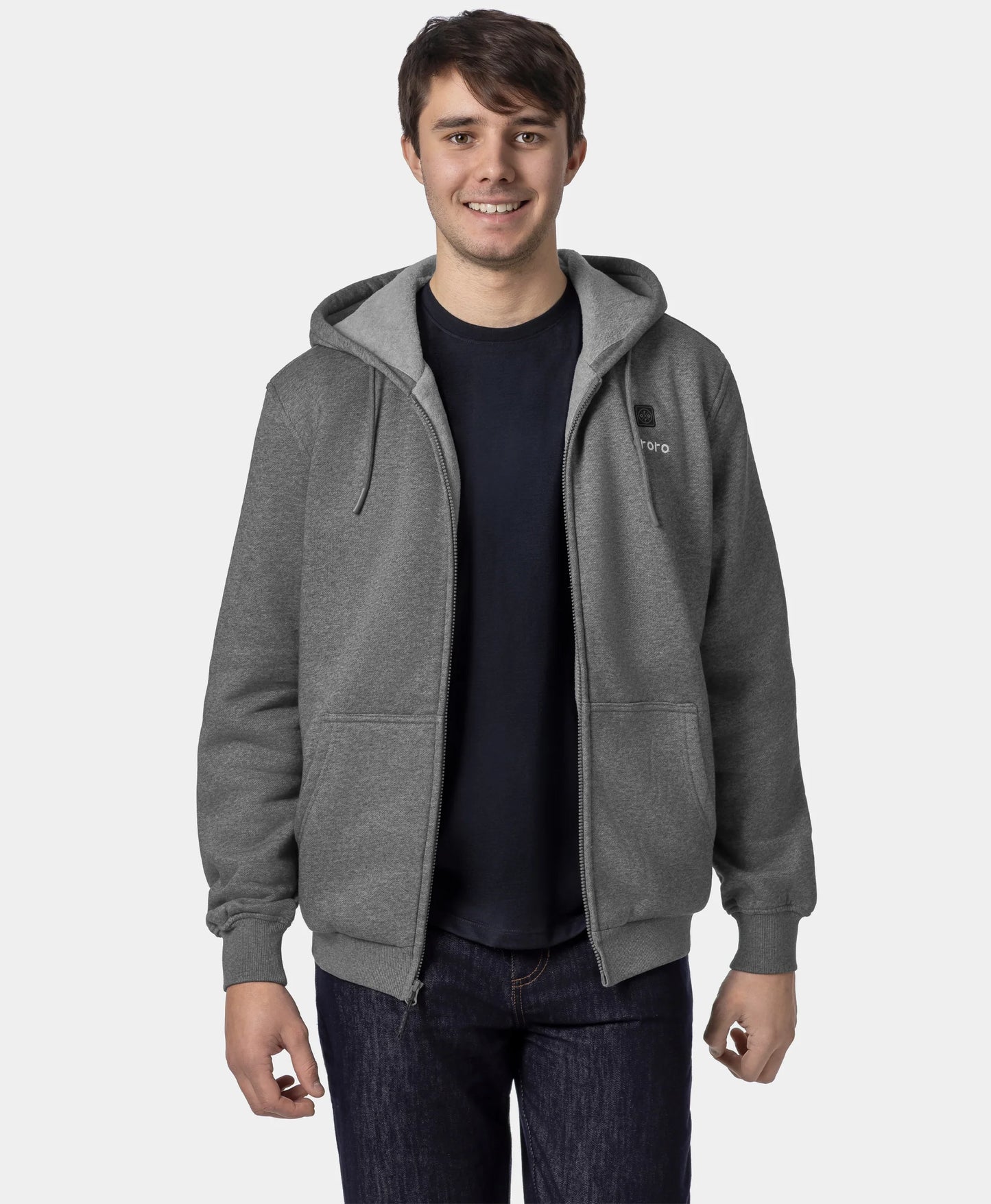 Element Unisex 4-Zone Fleece Heated Hoodie