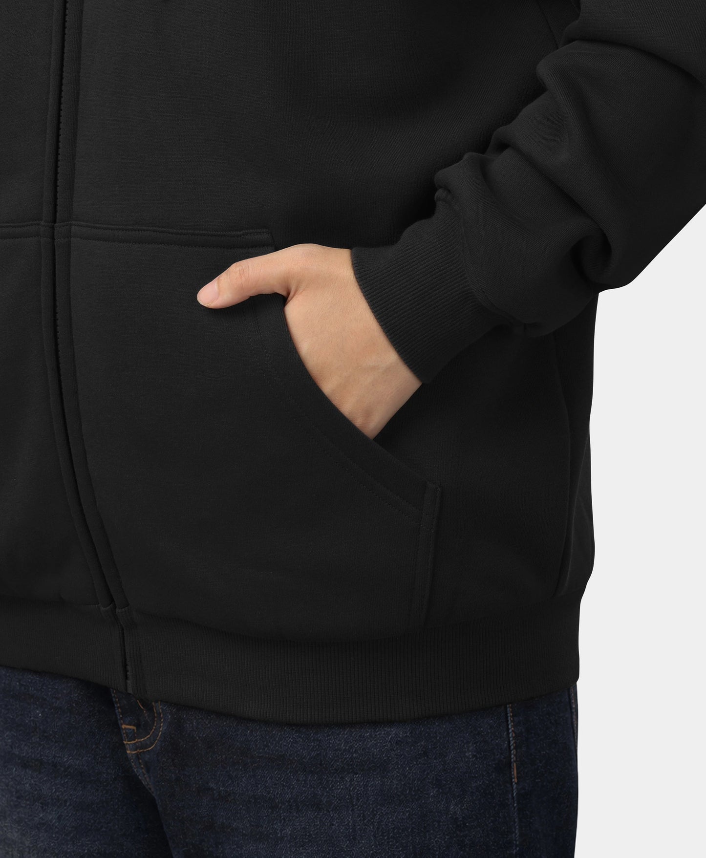 SureWarm® Unisex 6-Zone Fleece Heated Hoodie