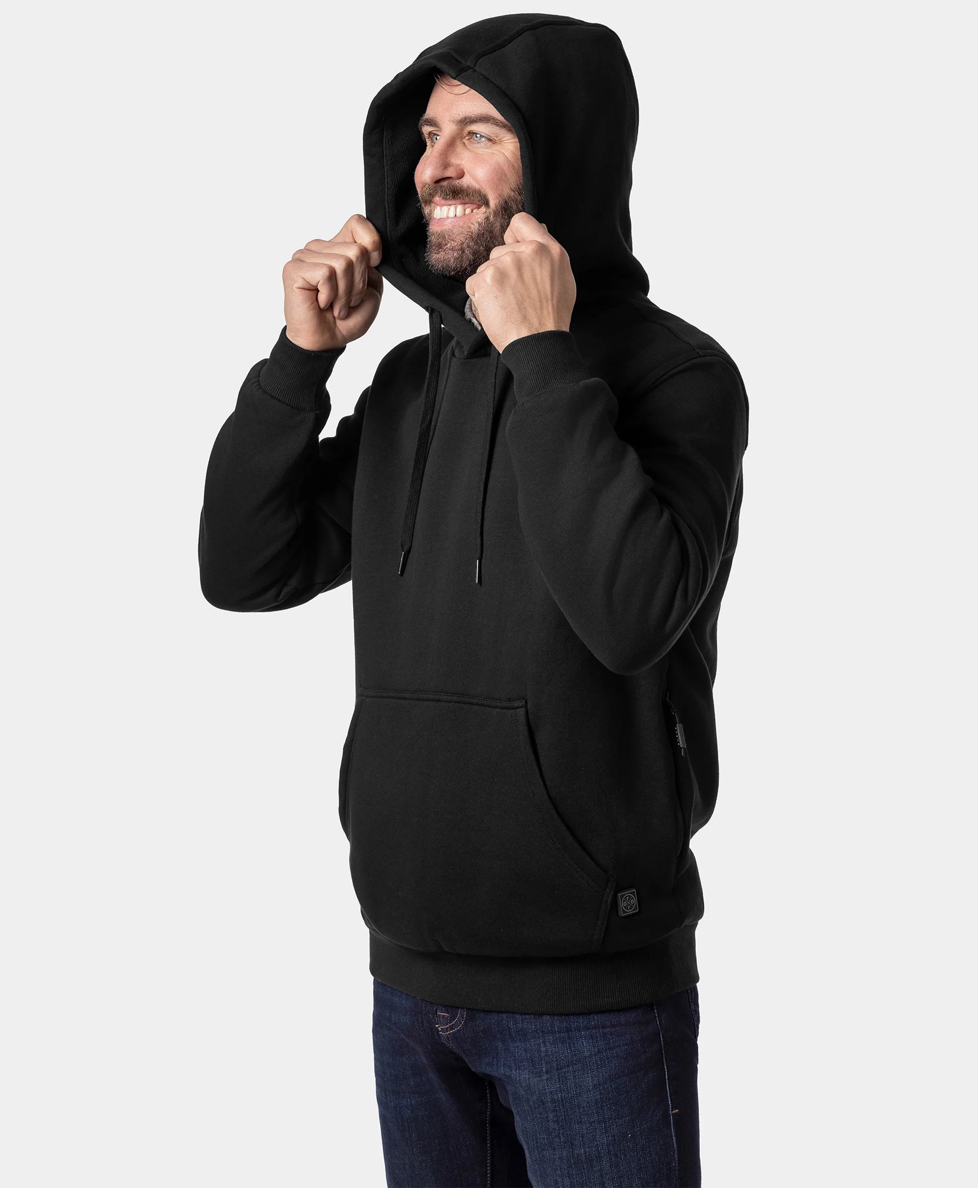 Preston Unisex 5-Zone Pullover Heated Hoodie, Thumbnail 4