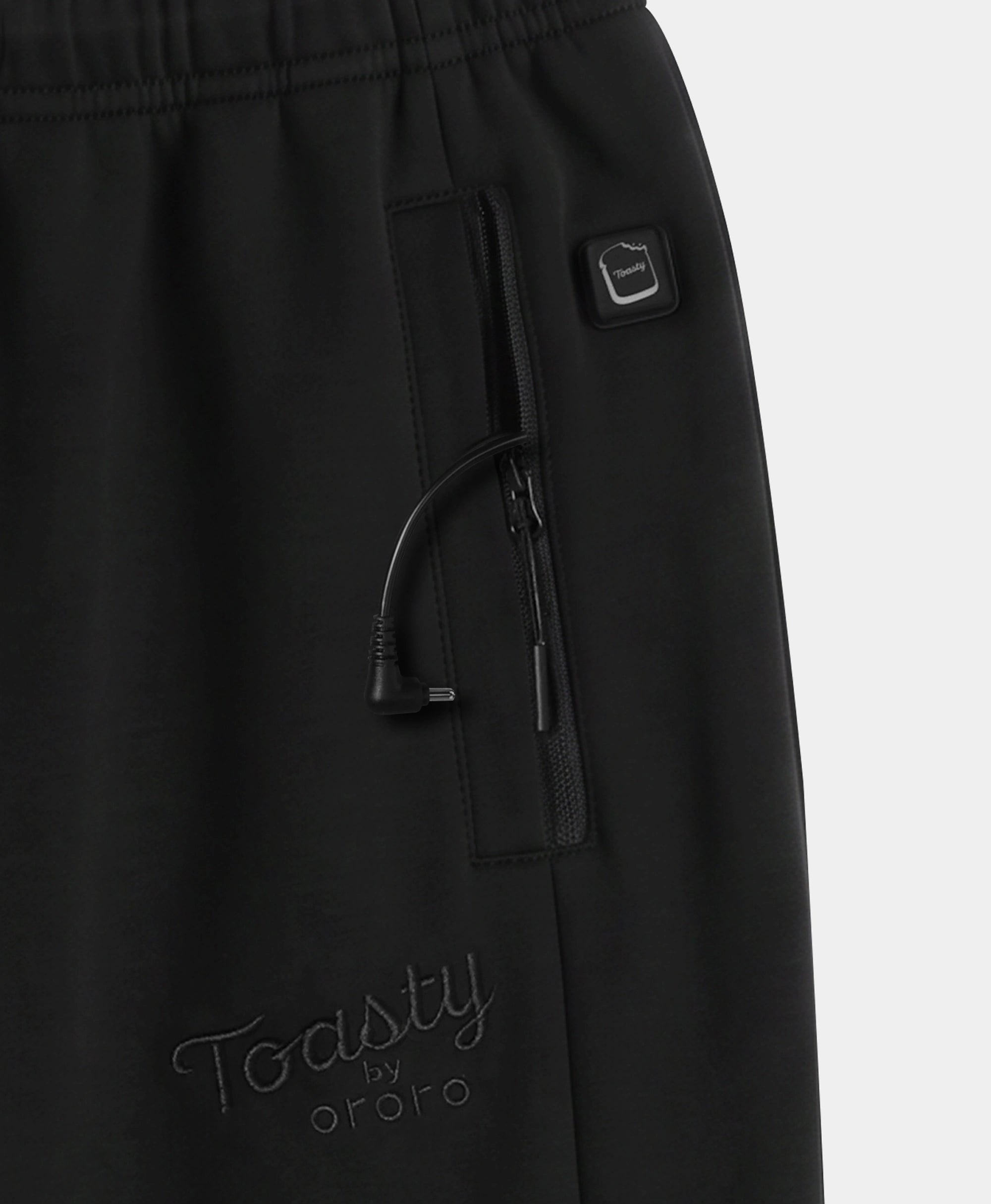Toasty Unisex 3-Zone Heated Fleece Sweatpants, Thumbnail 11