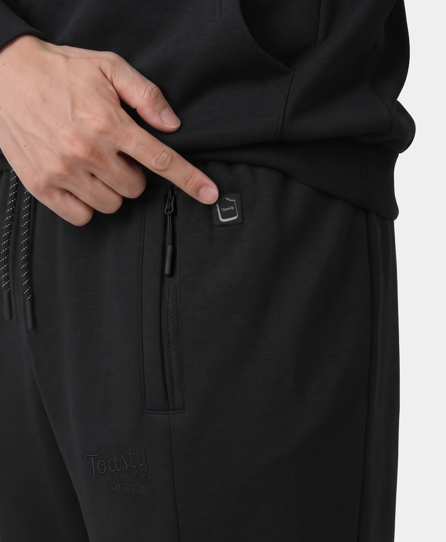 Toasty Unisex 3-Zone Heated Fleece Sweatpants