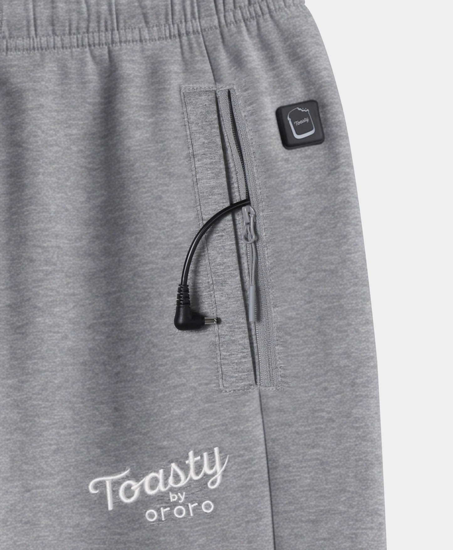 Toasty Unisex 3-Zone Heated Fleece Sweatpants