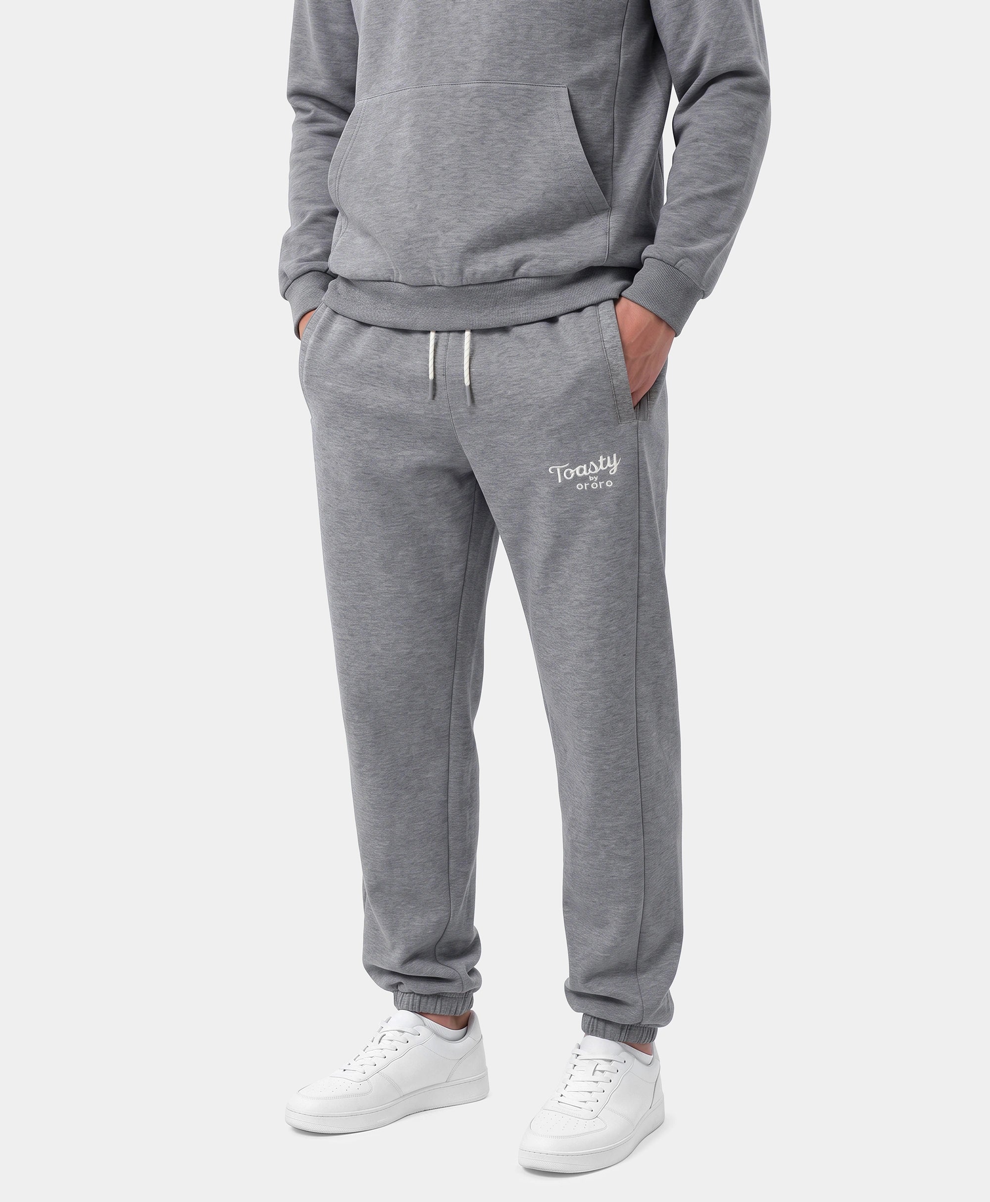 Toasty Unisex 3-Zone Heated Fleece Sweatpants, Thumbnail 2