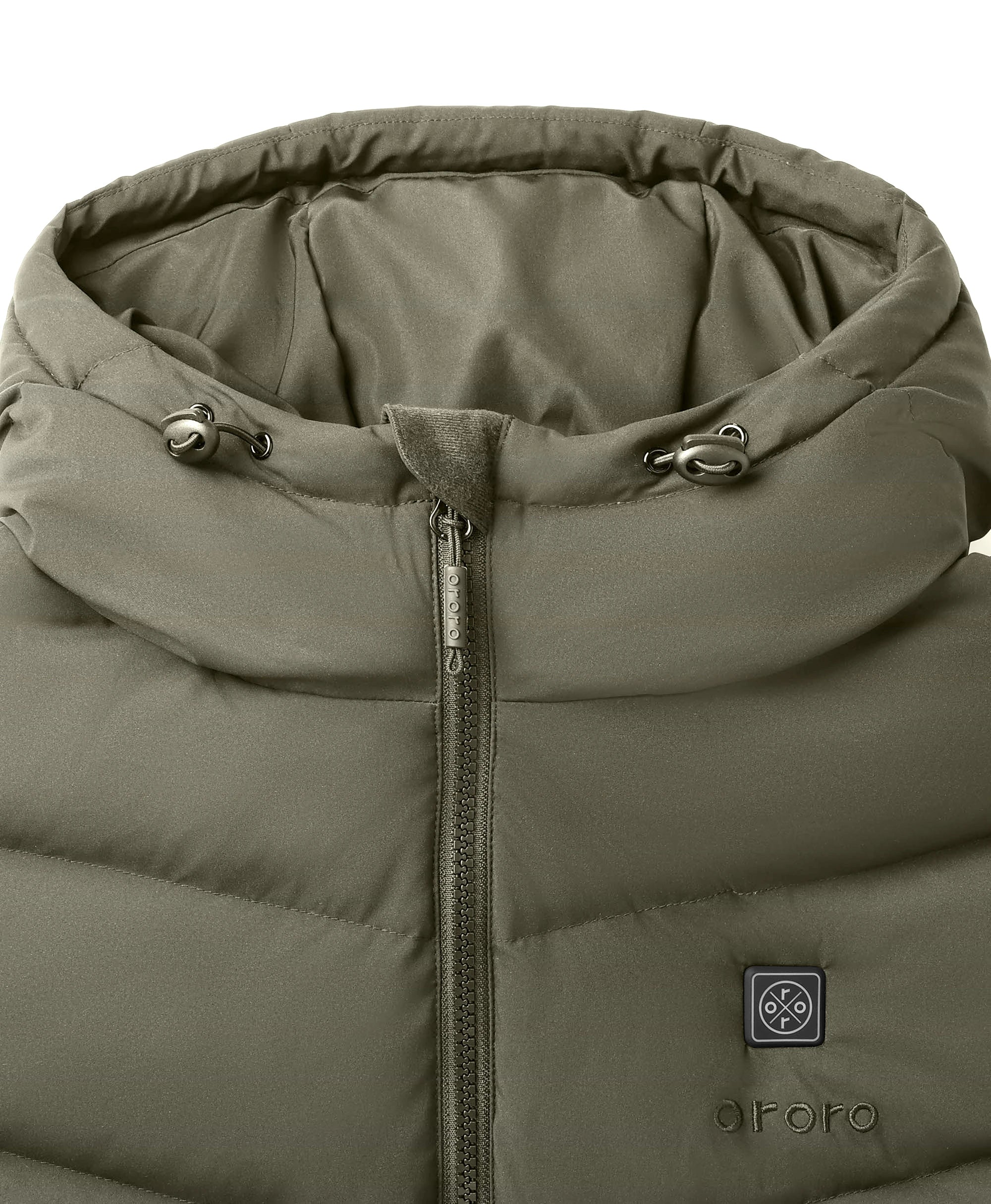 (Open-box) SOHO Women's Heated Down Parka Jacket, Thumbnail 29