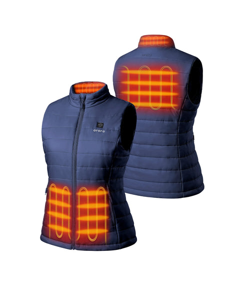 4 Heating Zones (L & R Pockets, Mid-Back, Collar) ,view 1