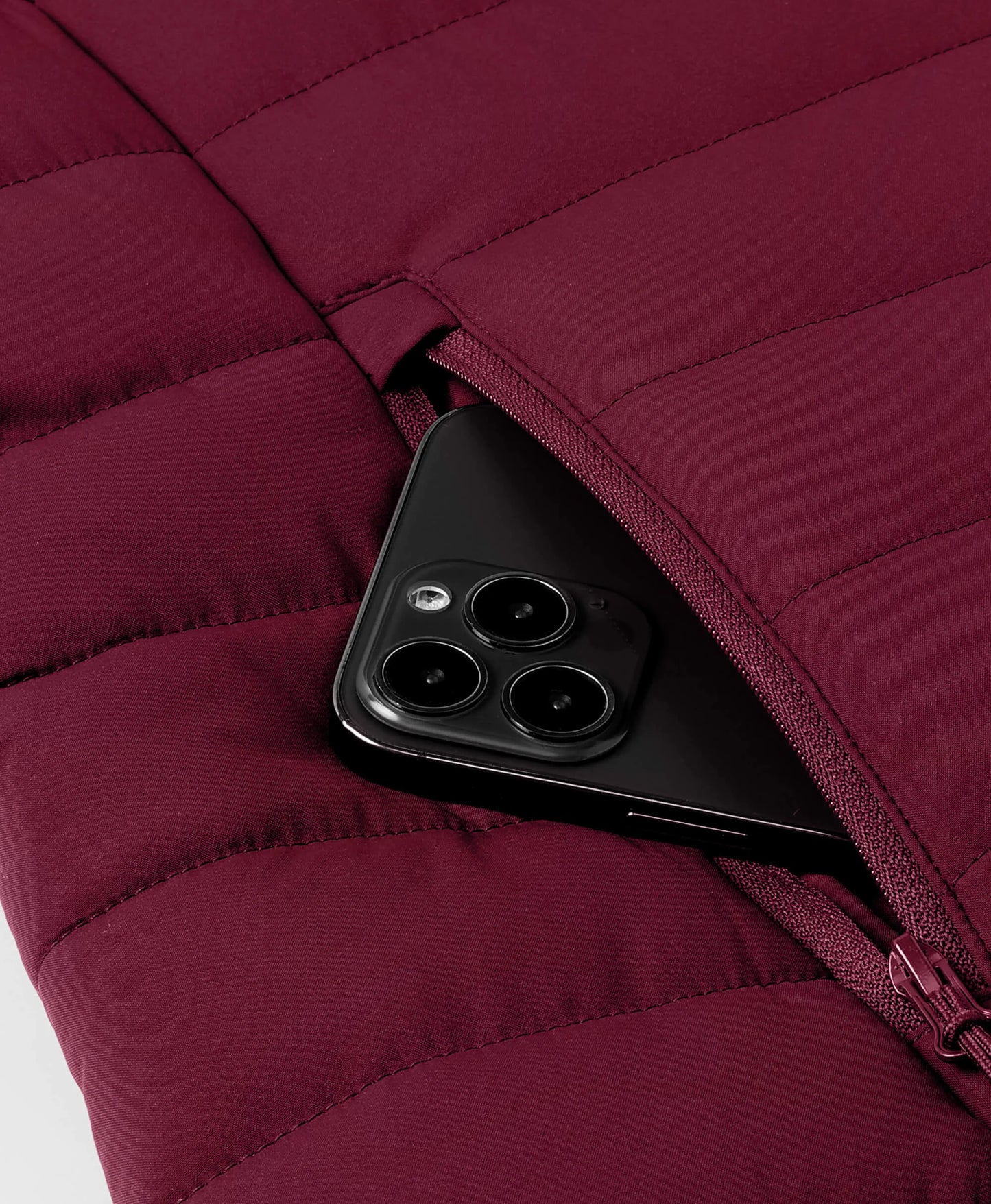 Zipper Hand Pockets