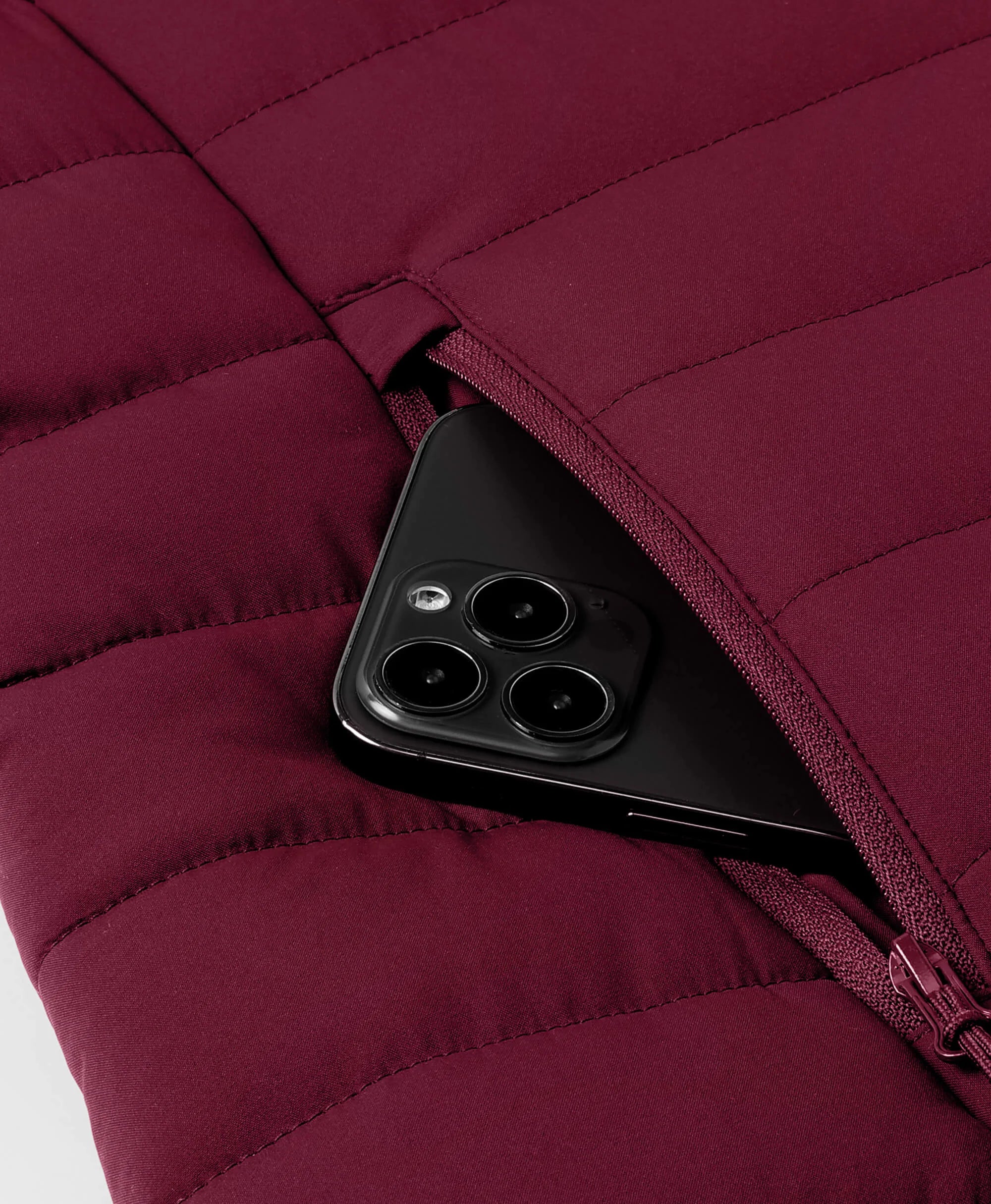 Zipper Hand Pockets