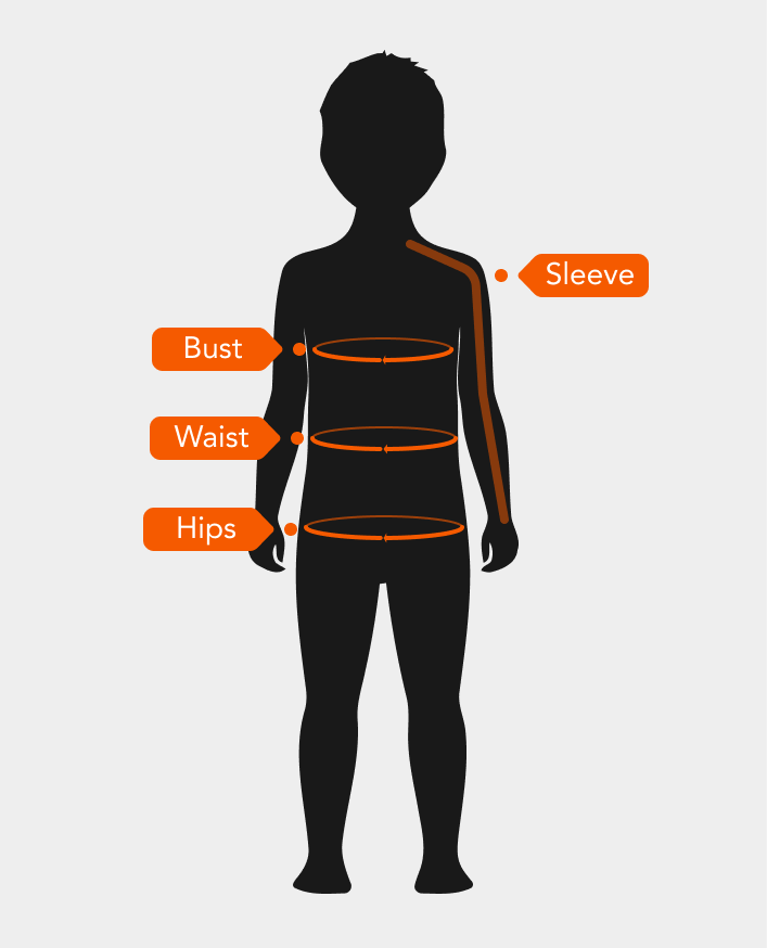 How To Measure for Junior/Kids