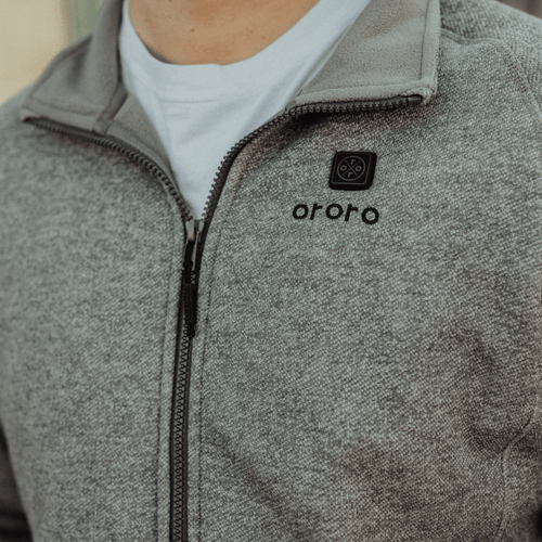 Men's Heated Full-Zip Fleece Jacket