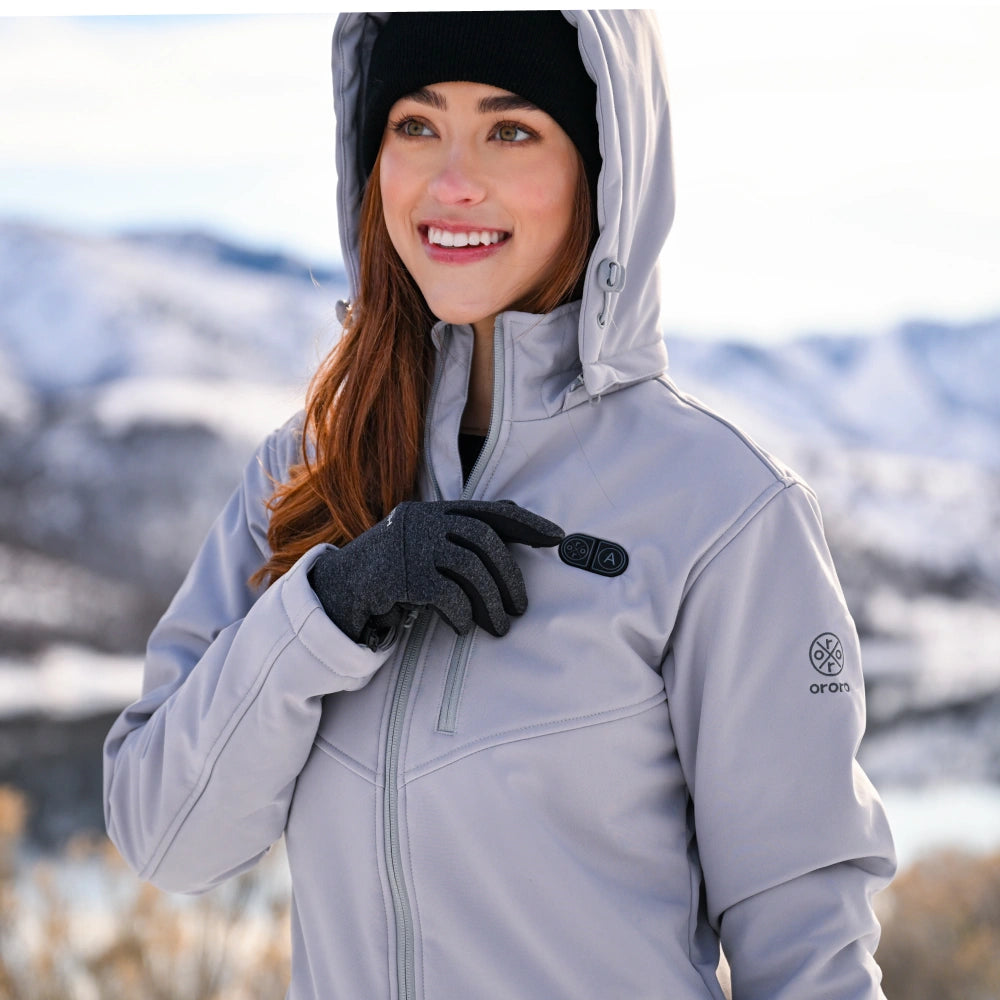 Women's Dual Control Heated Jacket with 5 Heating Zones (Pocket Heating)