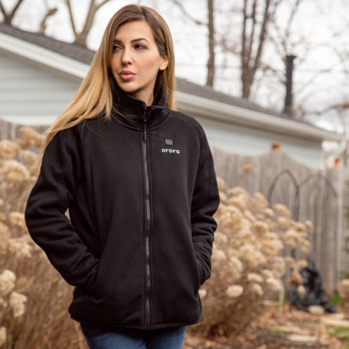 Women's Heated Full-Zip Fleece Jacket