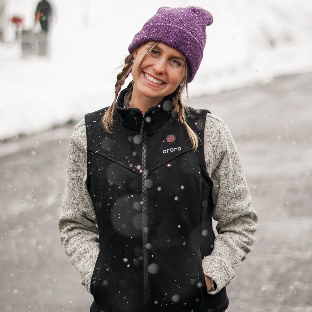 Women's Heated Fleece Vest 