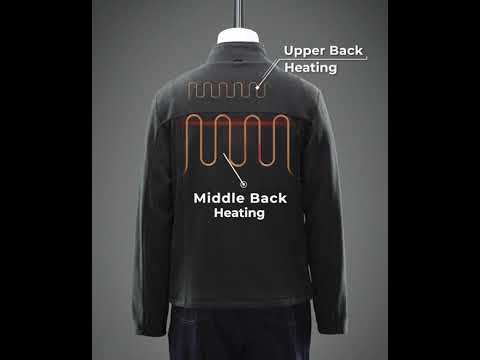 ororo River Ridge Men's 3-in-1 Heated Jacket with Fleece Liner