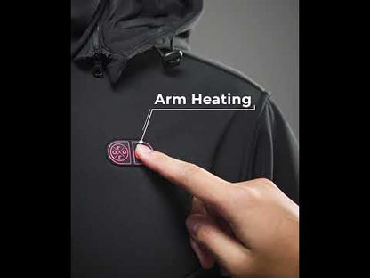 Men's Dual Control Heated Jacket with 5 Heating Zones (Chest Heating)