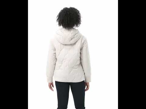Stargazer Women's Heated Quilted Hoodie Jacket, Thumbnail 3