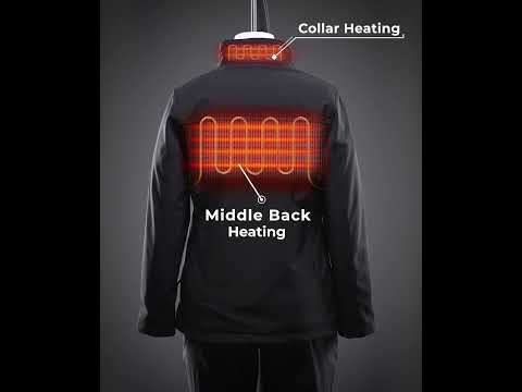 Maverick SureWarm® Women's 6-Zone Dual-Control Heated Softshell Jacket