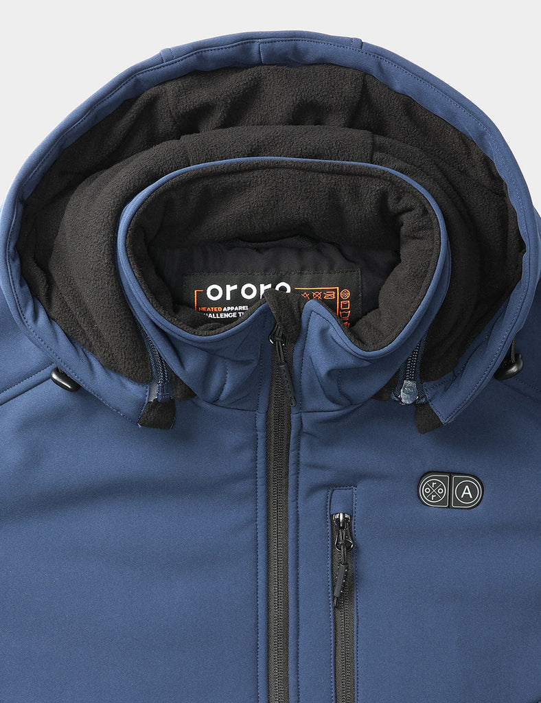 Men's Dual Control Heated Jacket with 5 Heating Zones ororo ororo