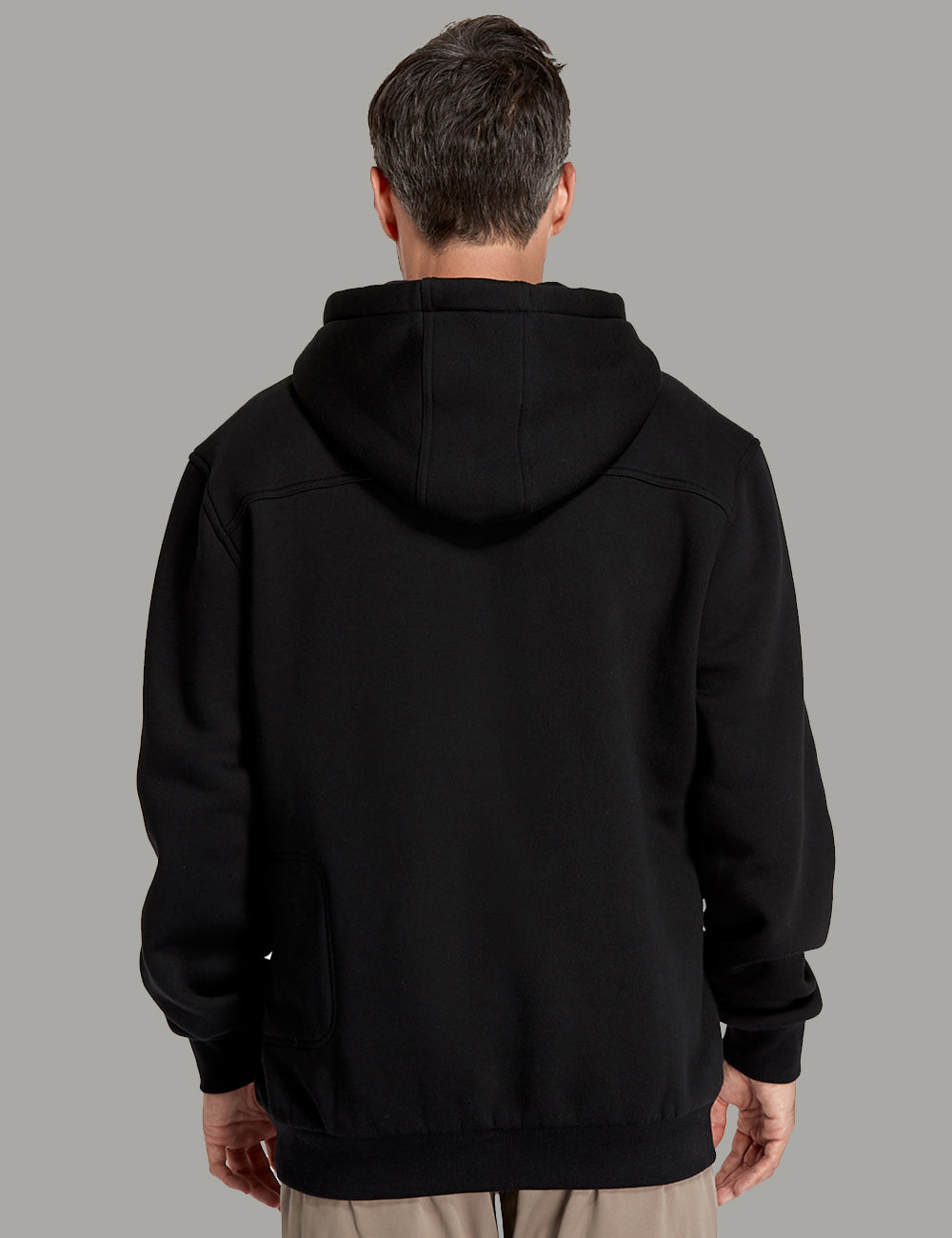 Unisex Heated Pullover Hoodie with Heating on Hand Pockets, Thumbnail 8