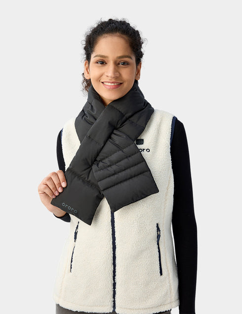 Unisex Heated Puffer Down Scarf ,view 1