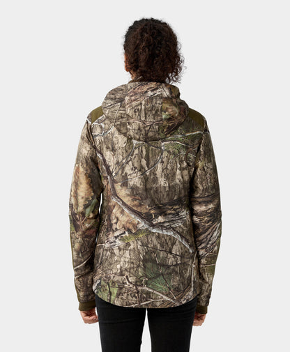 Women's Heated Hunting Jacket Camouflage, Mossy Oak Country DNA