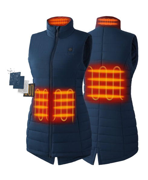 4 Heating Zones: Left & Right Hand Pockets, Mid-Back, Collar ,view 1