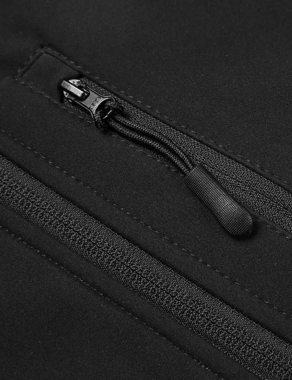Zipper Chest Pocket