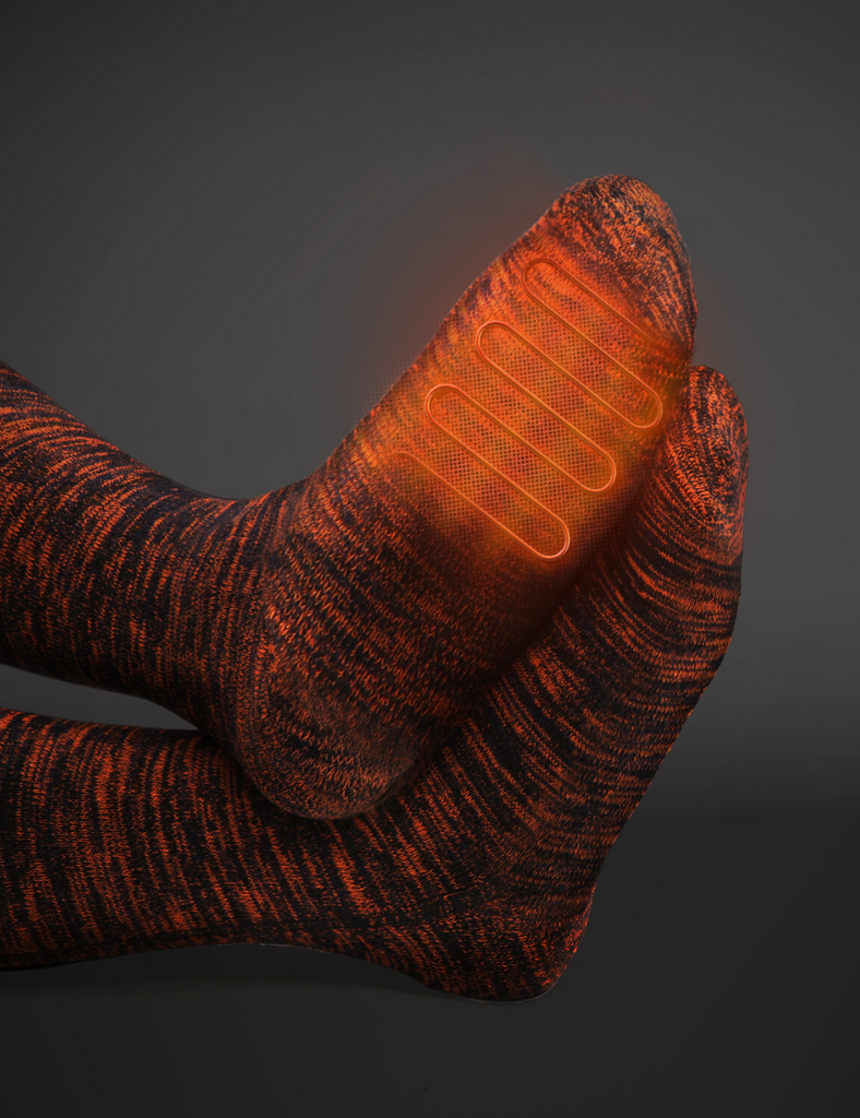 "SEQUOIA" Heated Socks - Unisex, Thumbnail 4