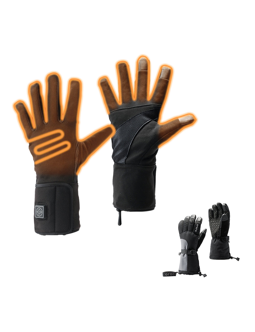 (Open-box) "Twin Cities" 3-IN-1 Heated Gloves, Thumbnail 2