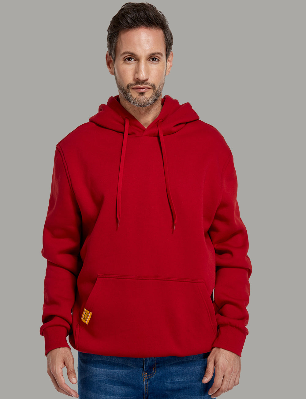 Unisex Heated Pullover Hoodie with Heating on Hand Pockets, Thumbnail 4