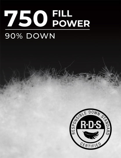 750-Fill RDS-Certified Down