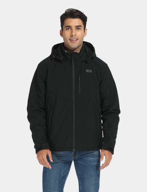 Men's Dual Control Heated Jacket - Neutral Black ,view 1