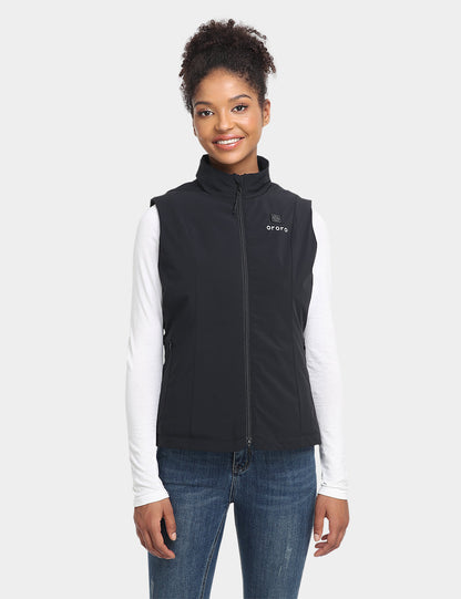 Women's Heated Sports VestWomen's Heated Sports Vest - Black