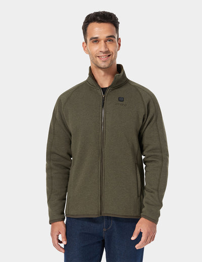 Men's Heated Full-Zip Fleece Jacket