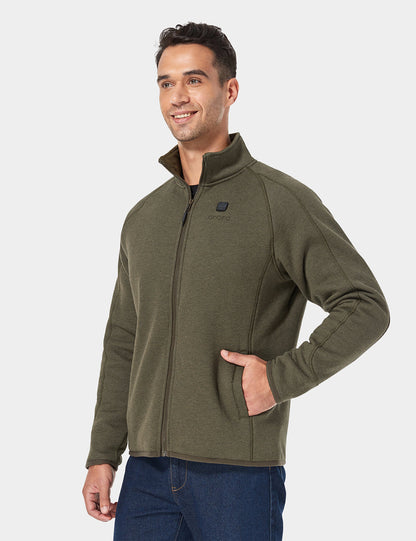 Men's Heated Full-Zip Fleece Jacket