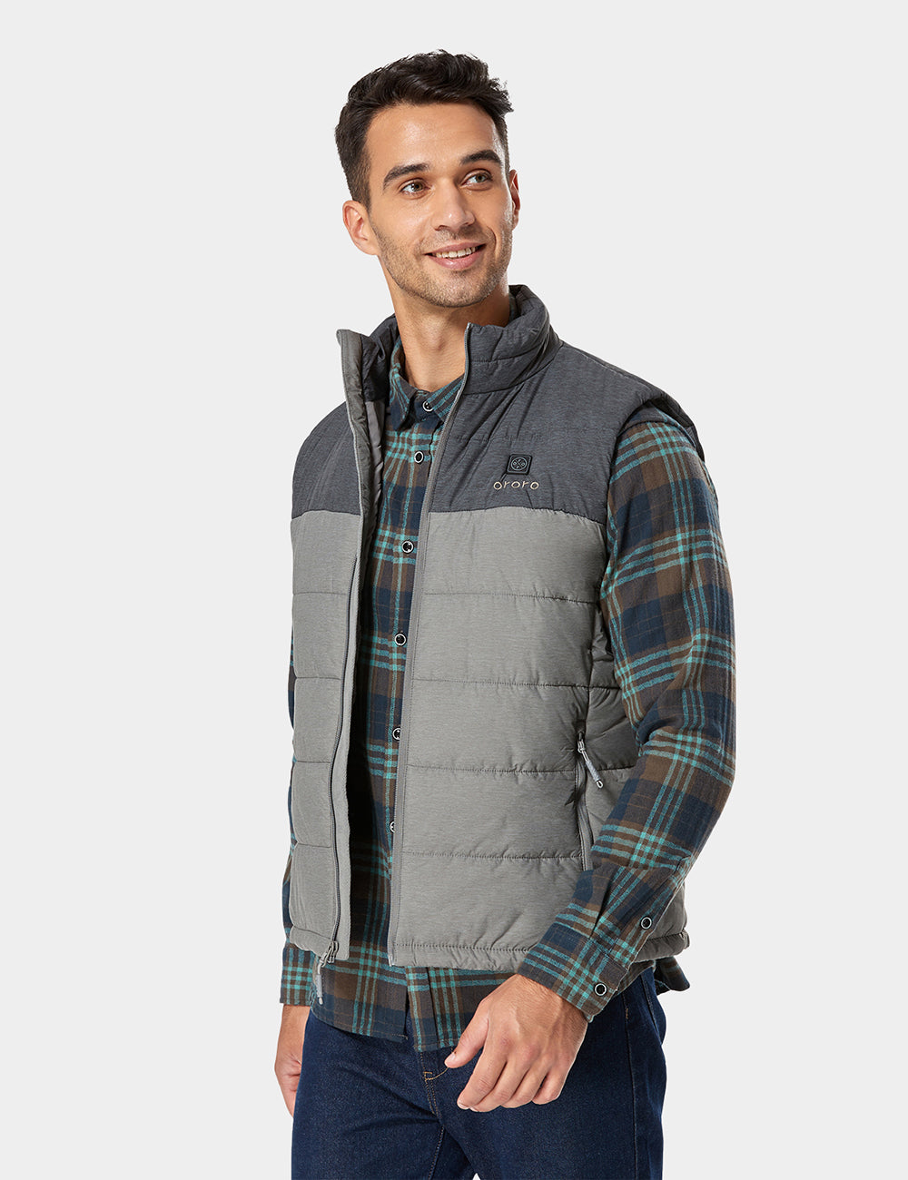 Men's Classic Heated Vest - Grey