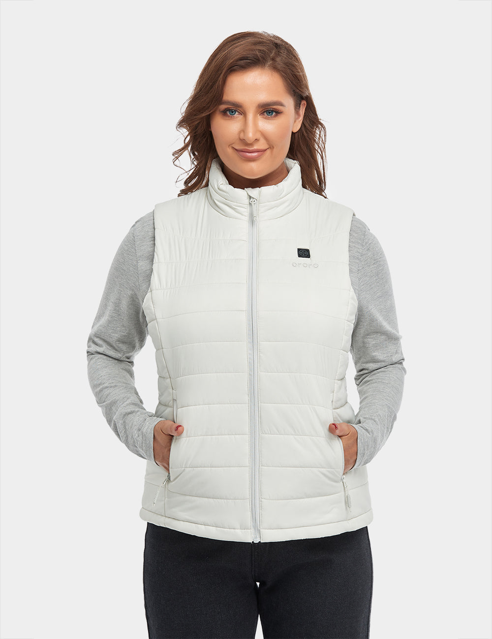 Women's Classic Heated Vest - White