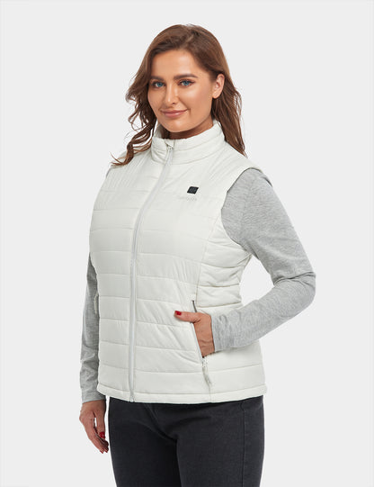 Women's Classic Heated Vest - White