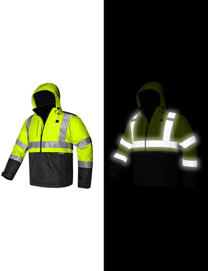 (Open-box) Men's Heated High-Visibility Jacket