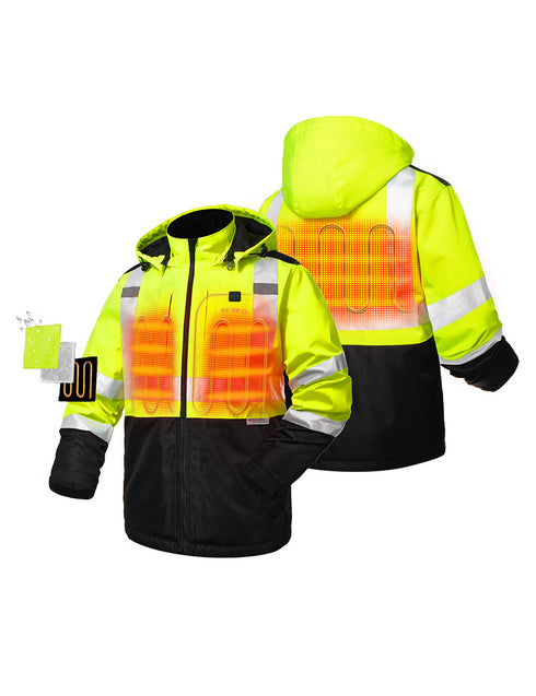 Mid-back, Left & Right Chest Heating ,view 1