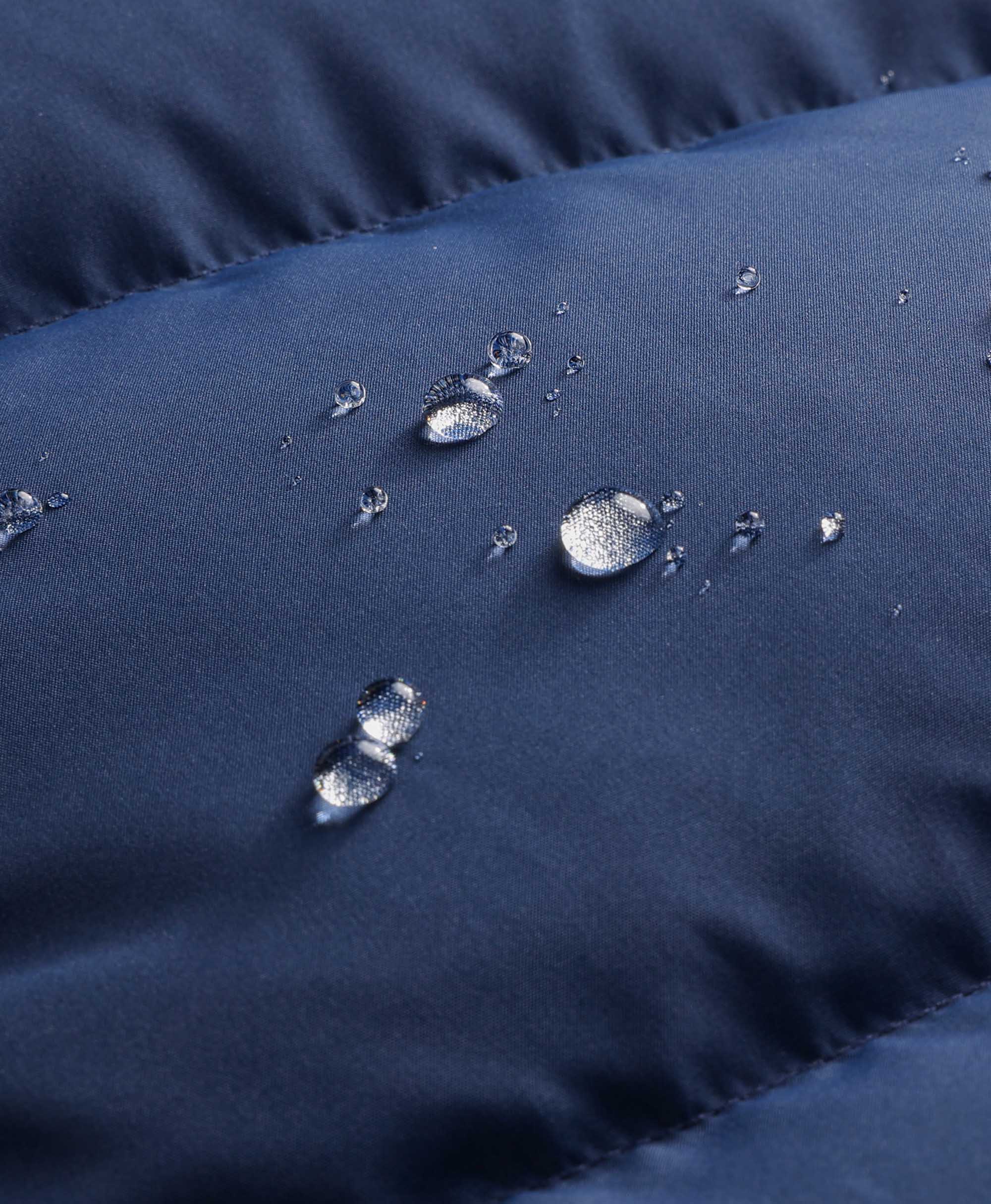 water-resistant shell