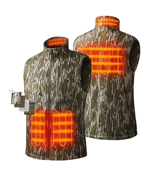 4 Heating Zones: Left & Right Hand Pockets, Upper-Back, Collar ,view 1