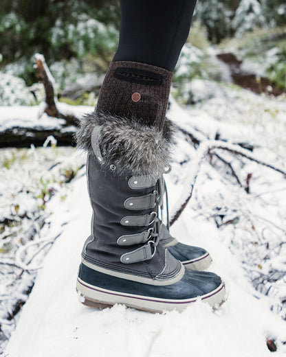 "REDWOOD" Carbon Nanotube Heated Socks