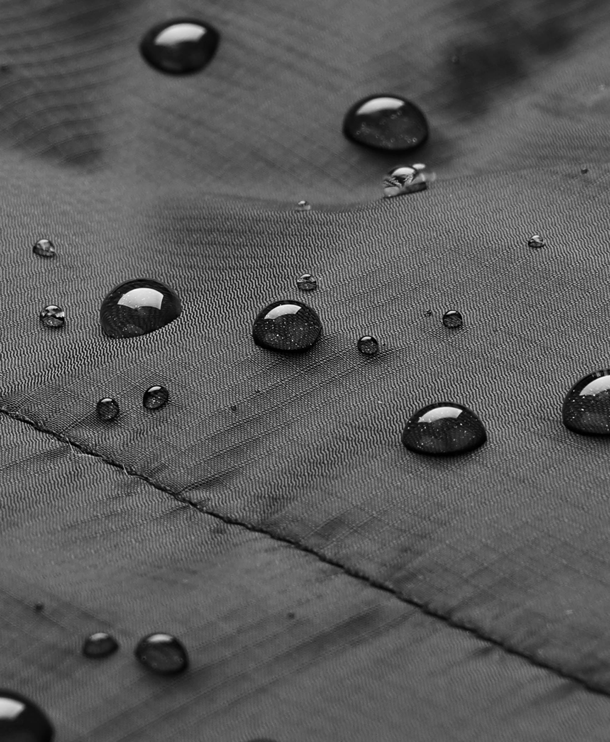 water-resistant shell