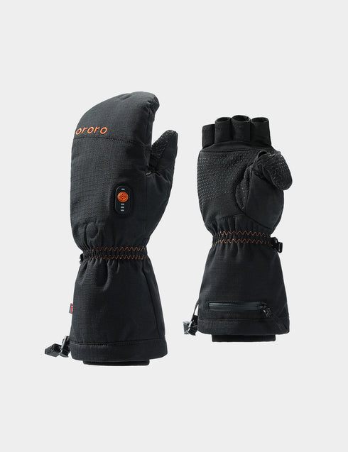 Unisex Heated Flip Top Mittens ,view 1